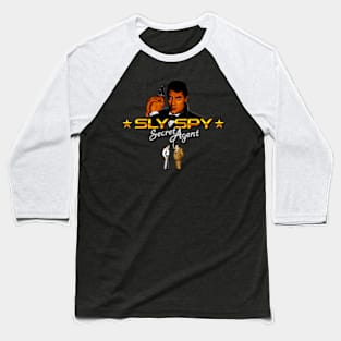 Sly Spy - Secret Agent Baseball T-Shirt